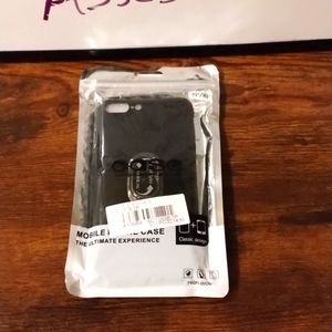 iPhone 7 plus case with glass screen protector